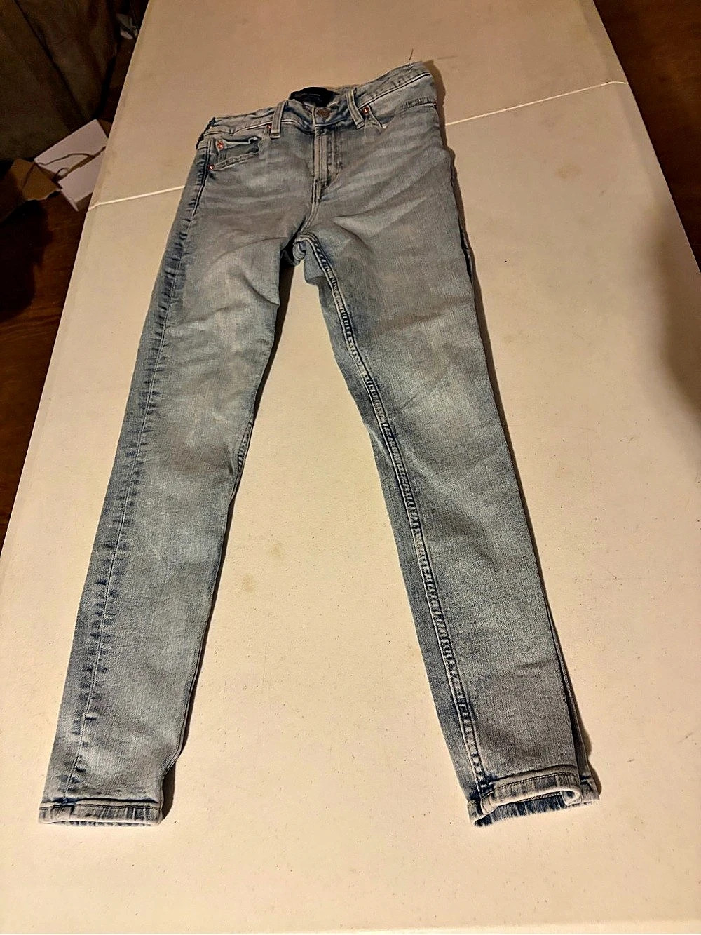 Gap High Rise Universal Legging Jean Jeans Waist 27 Blue